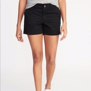 Old Navy twill shorts black khaki